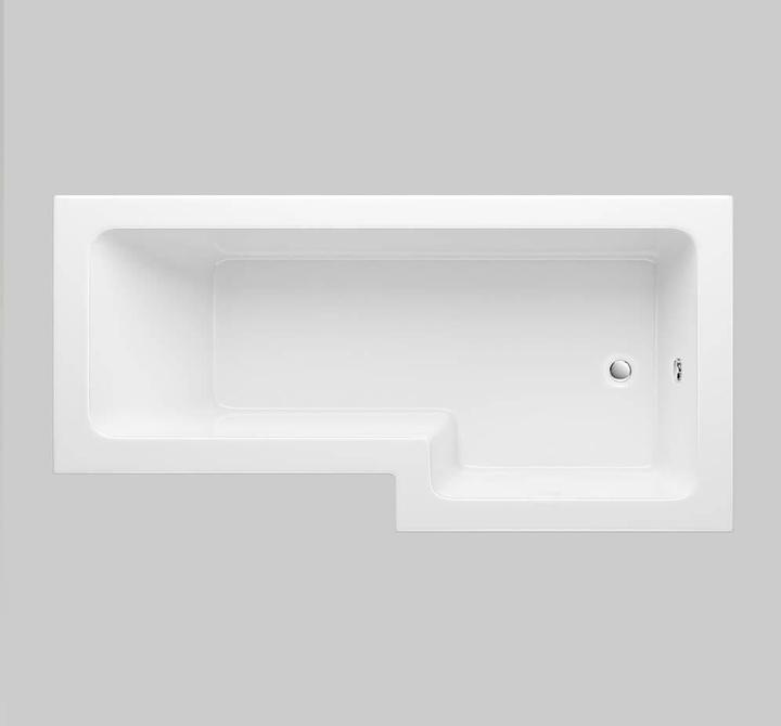 Produktbild Home Deluxe Duschbadewanne nicht freistehend ALORA 170x85cm - Links (85 cm, 170 cm)