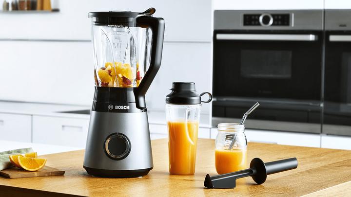 Actual product image Bosch Hausgeräte MMB6174S VitaPower Blender, 1200 W, Silver (1200 W)