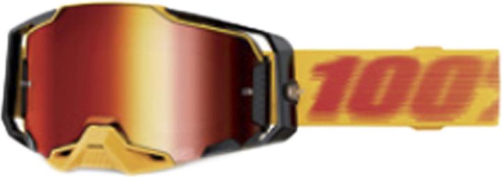 Produktbild 100% Armega Goggle Tetsu (Schwarz, Mirror Red)