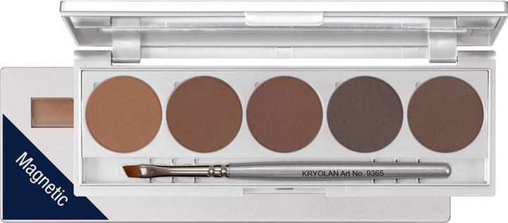 Immagine prodotto Kryolan Palette di polvere per sopracciglia 5 colori Brows 2 7,5 gr