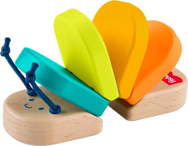 Actual product image Fisher-Price Wooden Clacker Caterpillar
