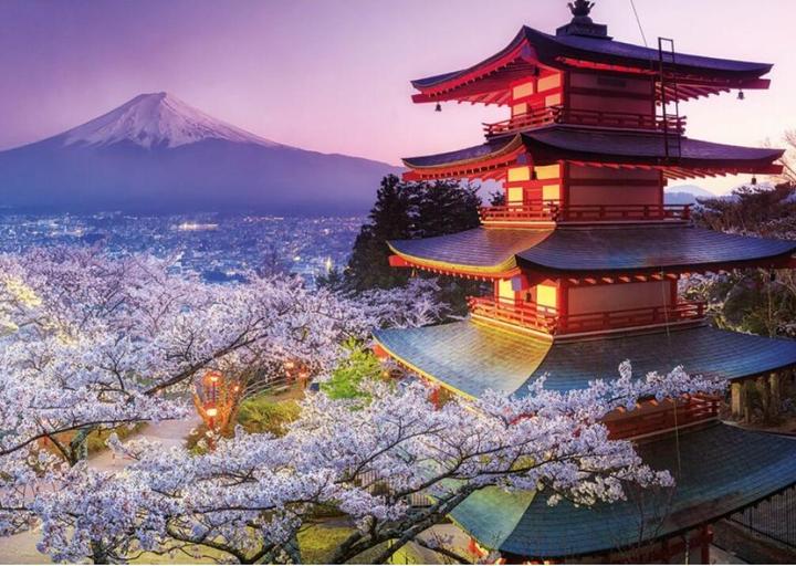 Actual product image Educa Mount Fuji Japan (2000 pieces)