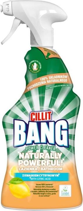 Actual product image Cillit Bang Naturally Powerful Łazienka 750ml Spray