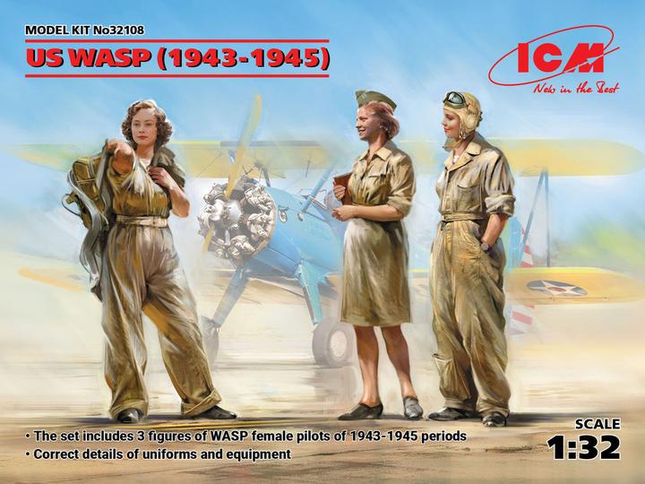 Actual product image ICM US WASP (1943-1945) (3 figures)