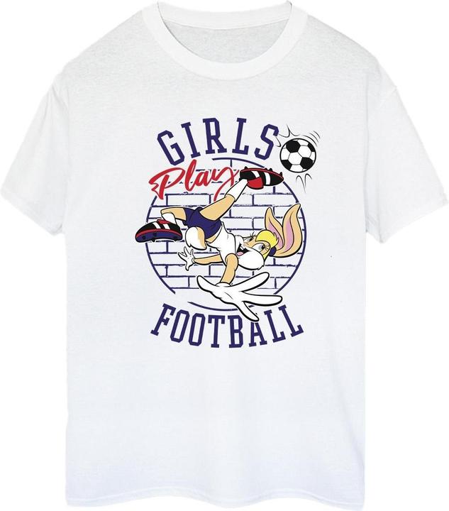 Immagine prodotto Looney Tunes Lola Bunny Girls Play Football Maglietta Ampia Donna (3XL)