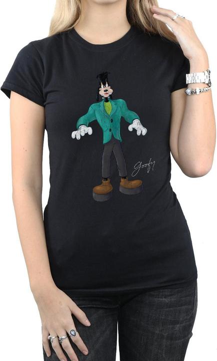 Actual product image Disney Womens/Ladies Frankenstein Goofy Cotton T-Shirt (M)