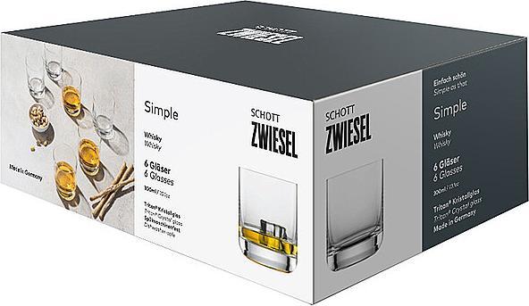 Actual product image Schott Zwiesel Whiskyglas Simple Set (3 dl, 6 x, Whisky glass)