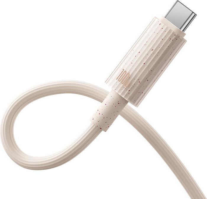 Produktbild Baseus Fast Charging cable USB-C to USB-C Habitat Series 2m 100W (pink) (2 m, USB 3.0, 100 W)