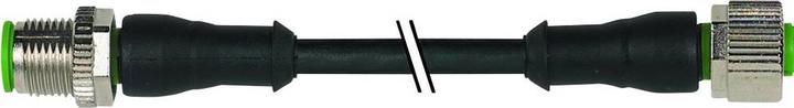 Actual product image Murr Elektronik M12 St. ger. to M12 Bu. ger. PUR-OB 4x0.34 UL, CSA + dragk. 1m