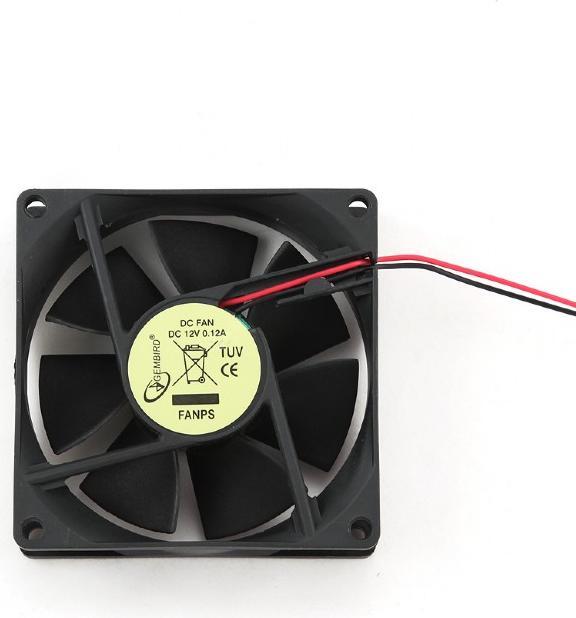 Produktbild Gembird FANPS PC case fan, 80x80 (80 mm)