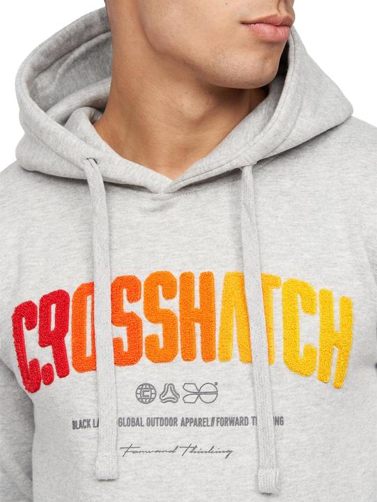 Image du produit Crosshatch Sweat à capuche floqué pour homme (L)