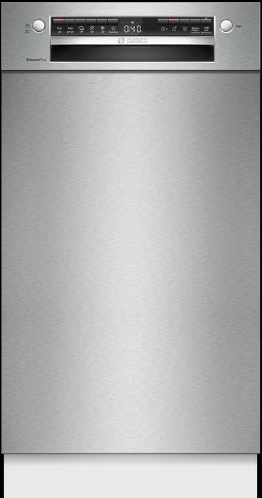 Produktbild Bosch Hausgeräte Serie 4, Unterbau-Geschirrspüler, 45 cm, Edelstahl, SPU4HMS10E