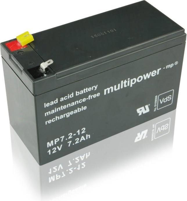 Produktbild Multipower MP7,2-12 USV-Batterie (12 V, 7200 mAh)