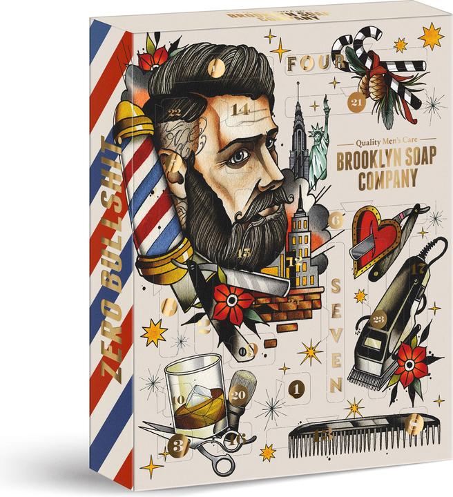 Actual product image Brooklyn Soap Company Brooklyn Soap Barbershop Beard Event Calendar 2023