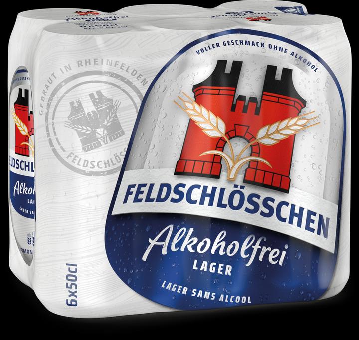 Immagine prodotto Feldschlösschen Lager Senz'Alcool Birra (6 x 50 cl)