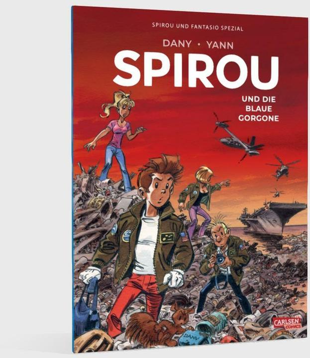 Actual product image Spirou and Fantasio Special 42: Spirou and the Blue Gorgon (German, Dany, Yann)