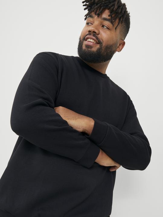 Immagine prodotto Jack & Jones Felpa monocolore plus size con collo rotondo Felpa con collo rotondo (XXL)