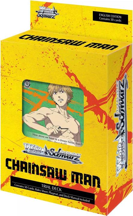 Image du produit Bushiroad Blanc / Noir - Chainsaw Man - Trial Deck (EN)