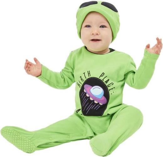 Produktbild Smiffys Alien Baby (74, 75, 80)