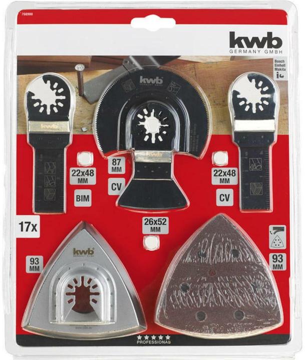 Immagine prodotto kwb Set di 23 pezzi Mutlitool