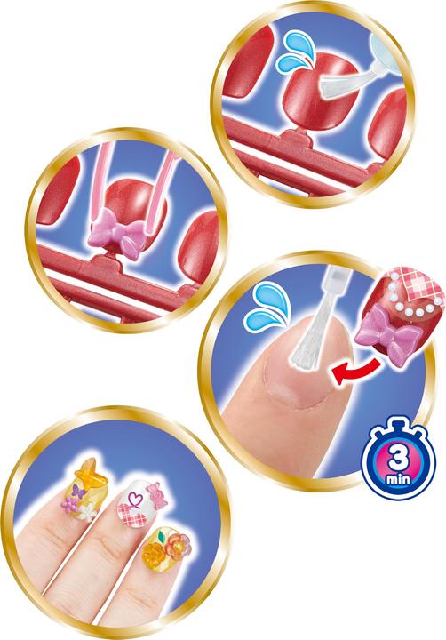 Image du produit Epoch Recharge d'ongles jaune/rose (Ongles artificiels, Multicolore)