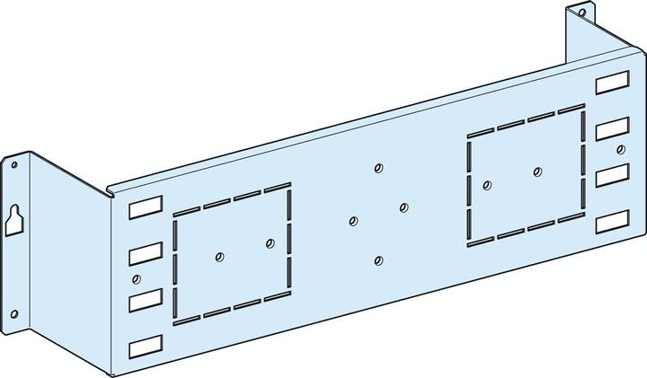 Actual product image Schneider PrismaSeT-G, mounting plate, FuPacT ISFT160,horizontal,width=600mm,height=3modules LVS03121