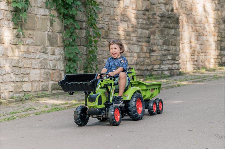 Image du produit Falk Toys Tracteur Claas + remorque XL
