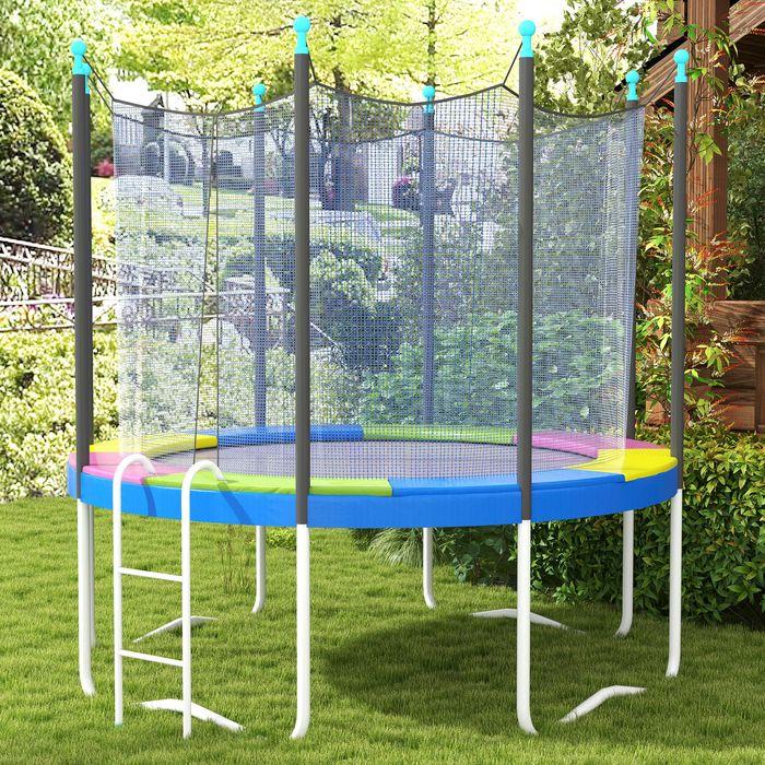 Produktbild Swisshandel24 Trampolin Randabdeckung Ø244 cm Trampolin Randschutz mit UV Schutz Trampolinzubehör Wetterbeständig