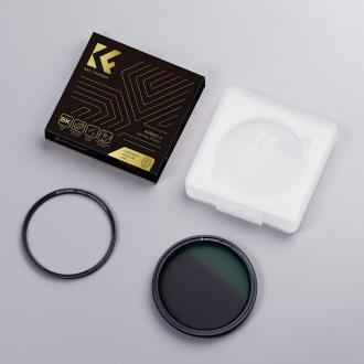 Actual product image K&F Concept Concept Nano X No Fork ND8-128 Magnetic Filter - 82mm (82 mm, Neutral density filter, 82 mm)