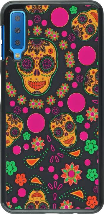 Actual product image PhoneLook Coque Halloween 22 colourful mexican skulls (Samsung Galaxy A7)