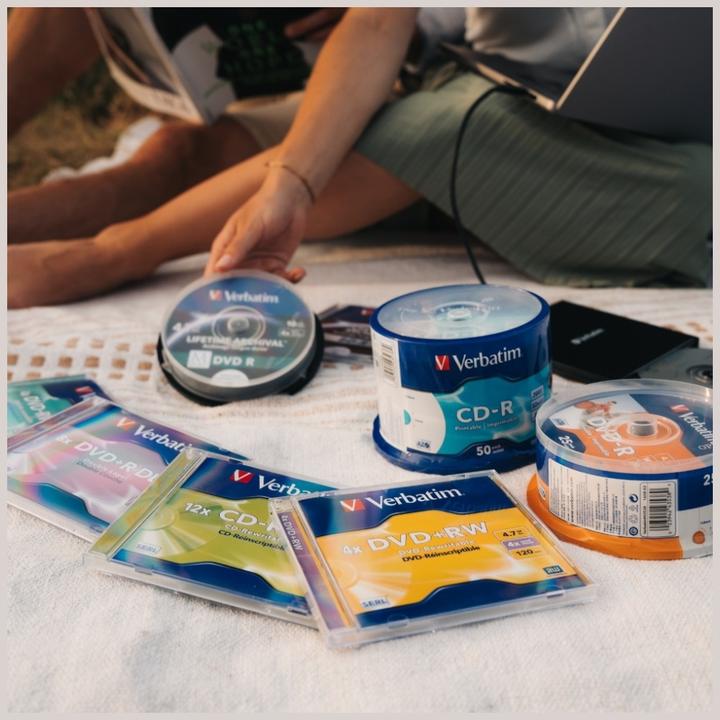 Produktbild Verbatim DVD-R, 16x, 4.7GB, 25er Spindel (25 x)