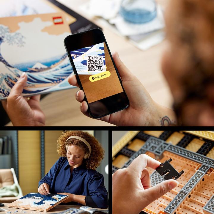 Image du produit LEGO Hokusai - Grande vague (31208, LEGO Art)