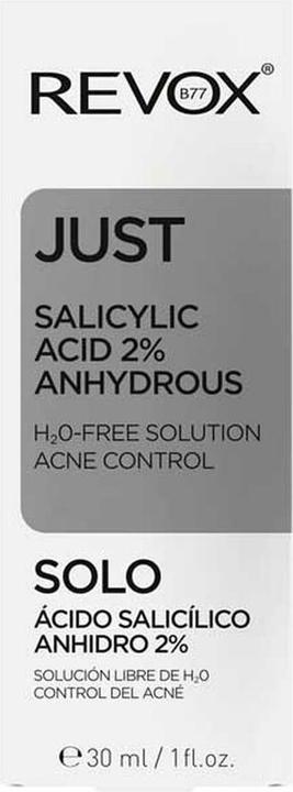 Image du produit Revox JUST salicylic acid 2% anhydrous 30ml (Gommage, 30 ml)