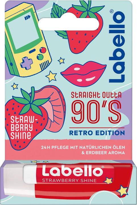 Immagine prodotto Labello Edizione retrò di Strawberry Shine (Cura matita)