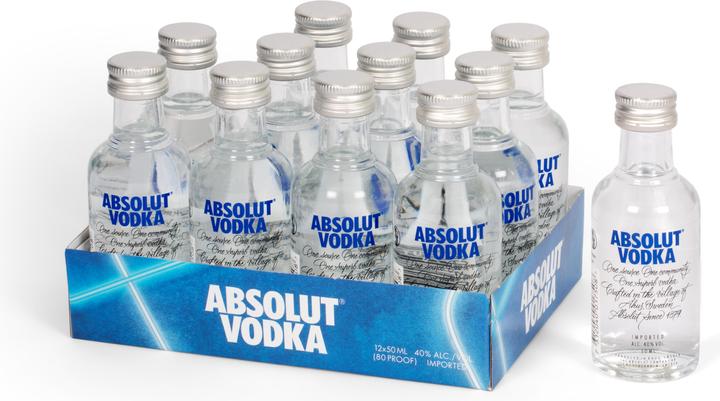 Actual product image Absolut Vodka (1 x 5 cl)