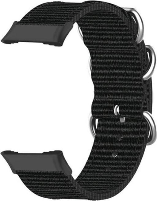 Produktbild Cover-Discount OPPO Watch Free - Nylon Ersatzarmband schwarz (Nylon)