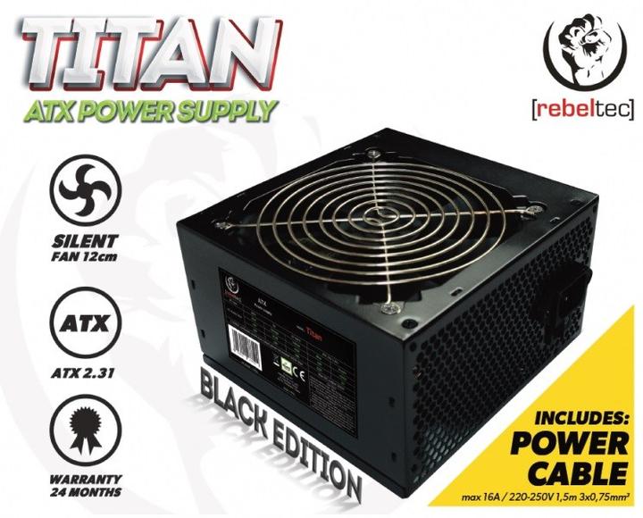 Produktbild Rebeltec TITAN 400 ATX power supply ver. 2.31 (400 W)