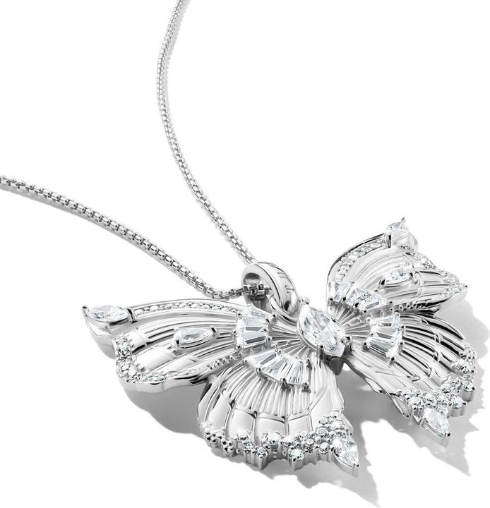 Image du produit Thomas Sabo PE984-051-14 Anhänger butterfly mit Steinen silber Damen (Argent sterling 925)