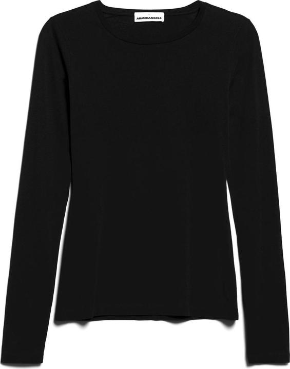 Armedangels Enriccaa Soft T-Shirt Long Sleeve Black (L)