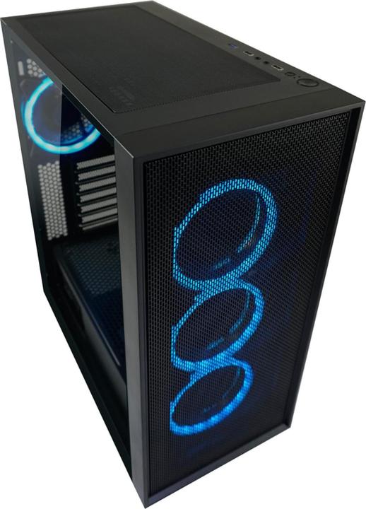 Immagine prodotto LC-Power Case Gaming 802B-ON Nero Wandererd X RGB nero al dettaglio (ATX, mATX, Mini-ITX)