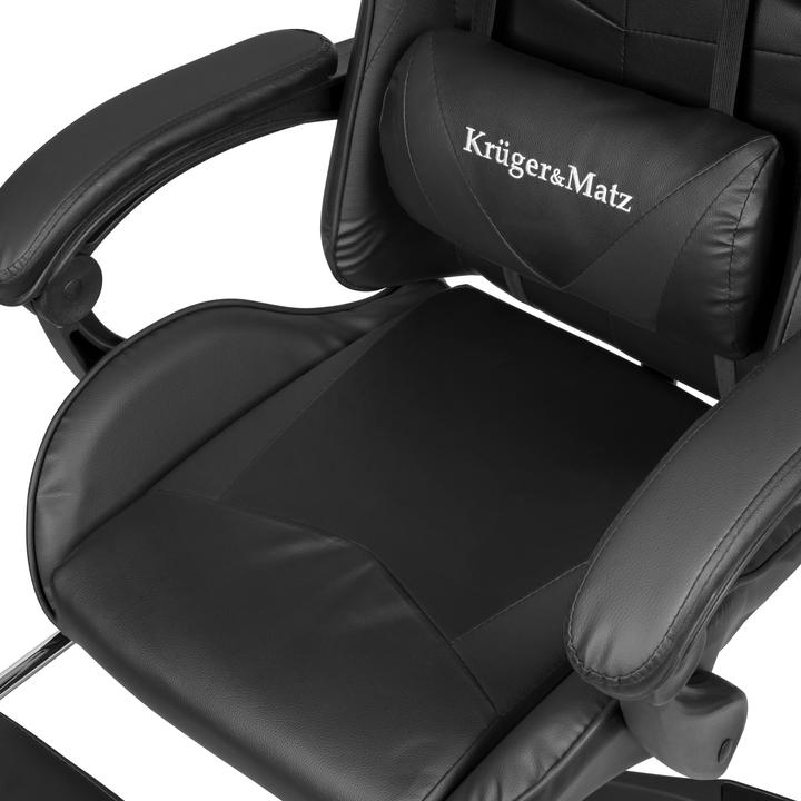 Image du produit Krüger&Matz Fauteuil de jeu Warrior GX-150 Gaming Chair, Black