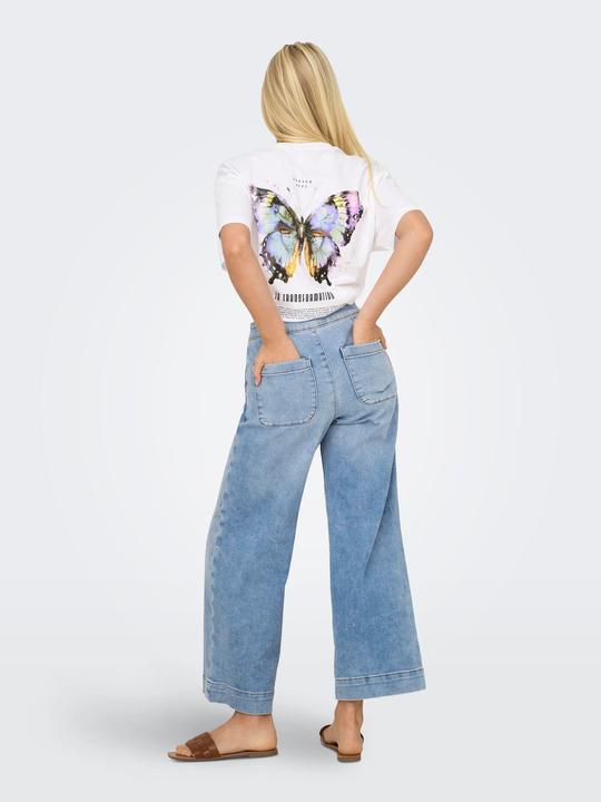 Immagine prodotto Only ONLMADISON Hohe Taille Weiter Beinschnitt Jeans Jeans mit weitem Bein (W27/L32)