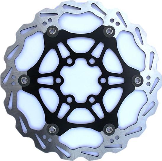 Actual product image Clarks Cfr-06 Brake disc 160 mm, floating, aluminium spider, Is-mounting (160 mm)