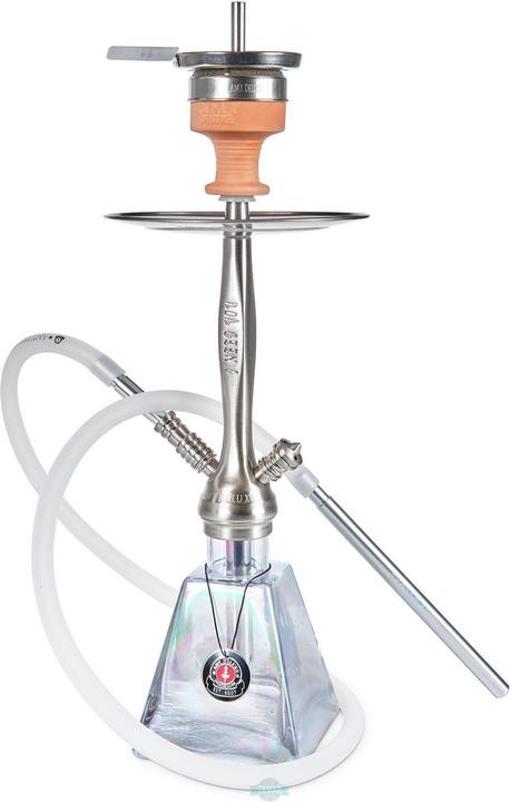 Amy Shisha Deluxe I need U 038R Nickel - Transparent (50 cm)