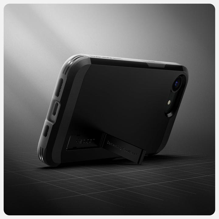 Produktbild Spigen Tough Armor MagFit iPhone SE(2025) Case - Black (Apple iPhone 16e)