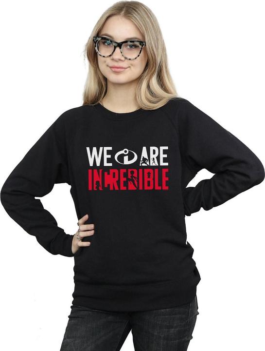 Actual product image Disney Womens/Ladies Incredibles 2 We Are Incredible Sweatshirt (XXL)