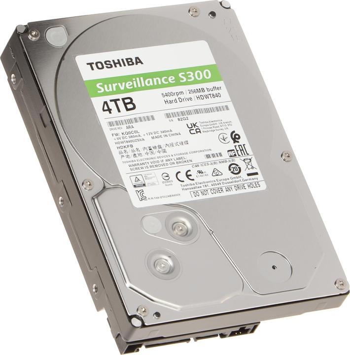 Produktbild Toshiba S300 Surveillance (4 TB, 3.5", SMR)