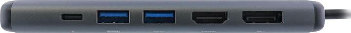 Immagine prodotto InLine Multihub USB-C 8-in-1 (USB-C, 5 Porti)