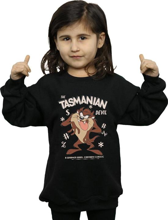 Image du produit Looney Tunes - Sweat VINTAGE TASMANIAN DEVIL - Fille (152, 158)