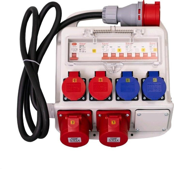 Image du produit Ekström Distribution d'électricité sur les chantiers (2 x, Type 13, Type 25)